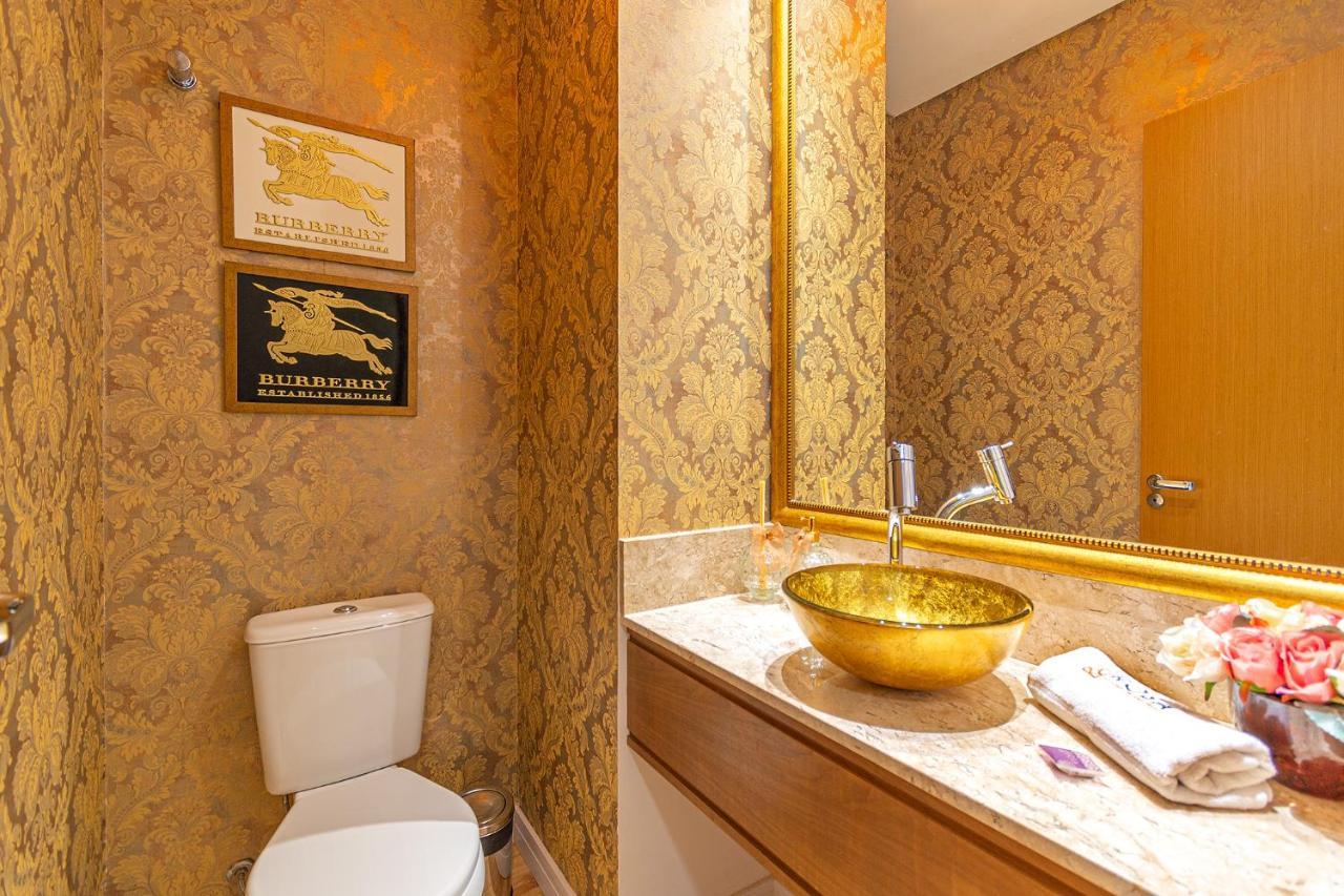 Rosa Apartamento Luxo No Centro Gramado公寓 外观 照片