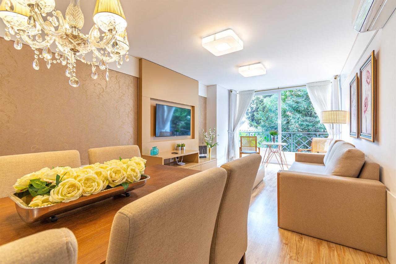 Rosa Apartamento Luxo No Centro Gramado公寓 外观 照片