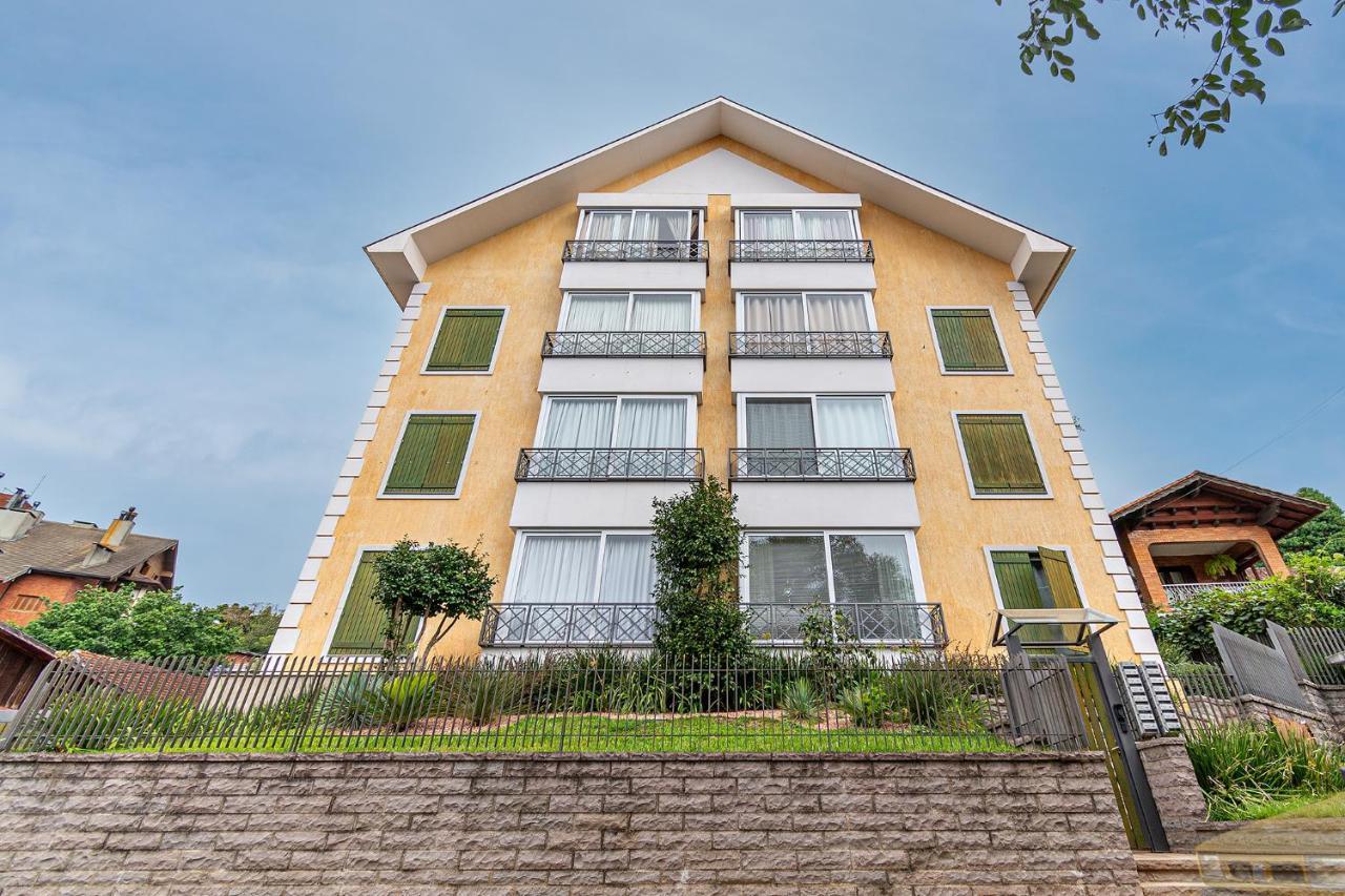 Rosa Apartamento Luxo No Centro Gramado公寓 外观 照片