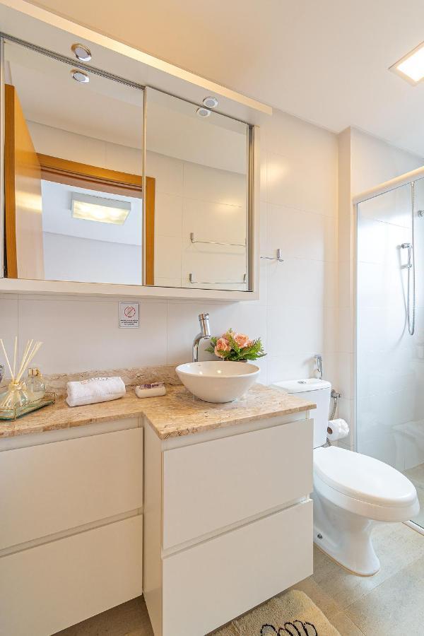 Rosa Apartamento Luxo No Centro Gramado公寓 外观 照片