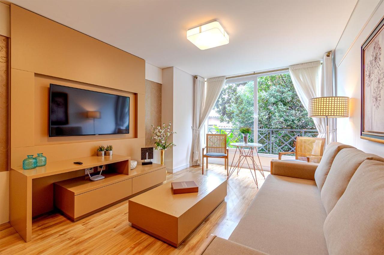 Rosa Apartamento Luxo No Centro Gramado公寓 外观 照片