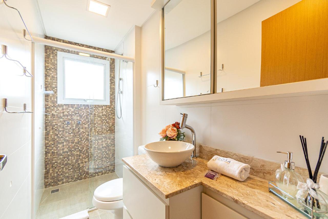 Rosa Apartamento Luxo No Centro Gramado公寓 外观 照片