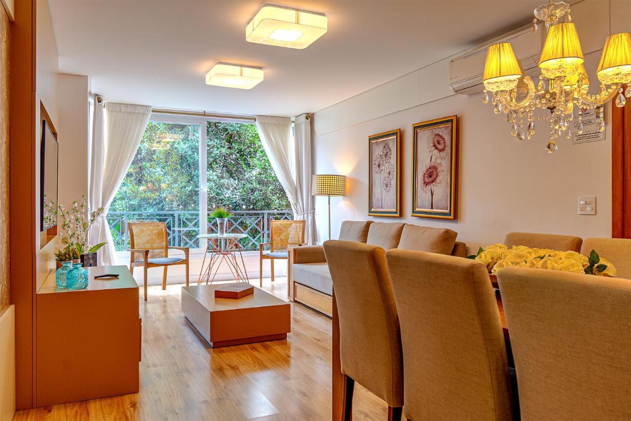 Rosa Apartamento Luxo No Centro Gramado公寓 外观 照片