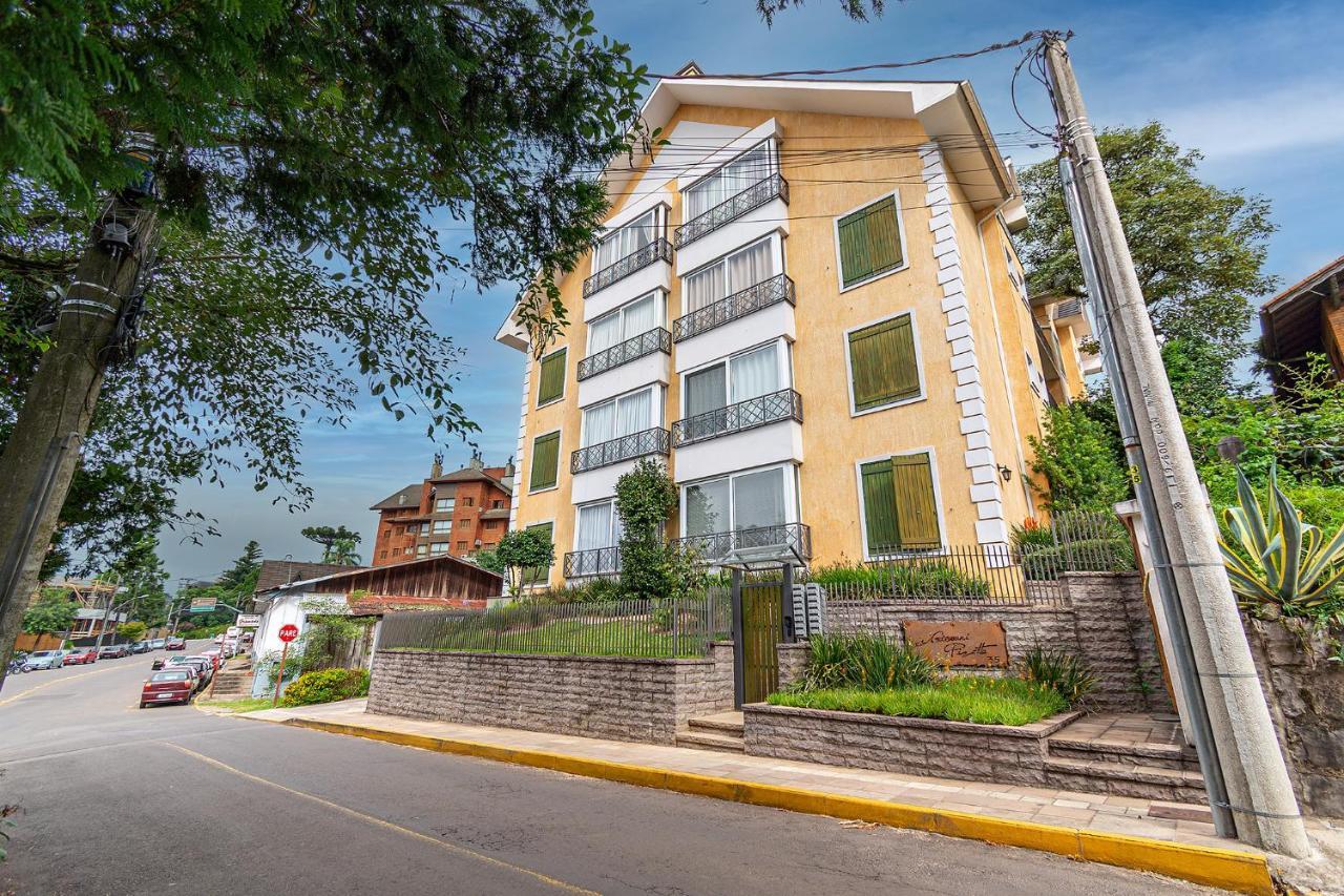 Rosa Apartamento Luxo No Centro Gramado公寓 外观 照片